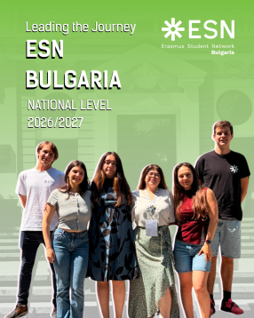 A picture of the new board of ESN Bulgaria